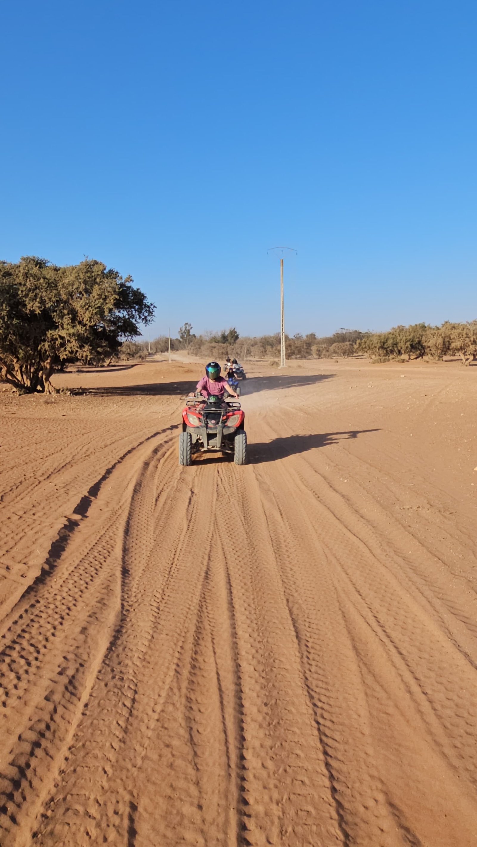 Quad Ride Through Agadir Sand Dunes