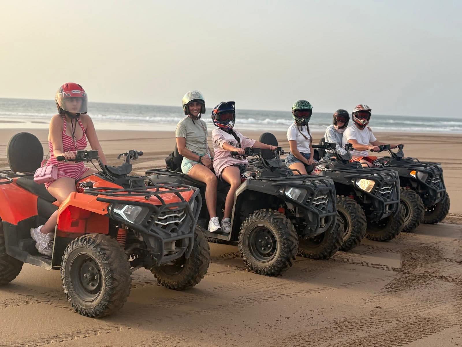 Quad Dunes Beach Experience in Agadir with Ocean View