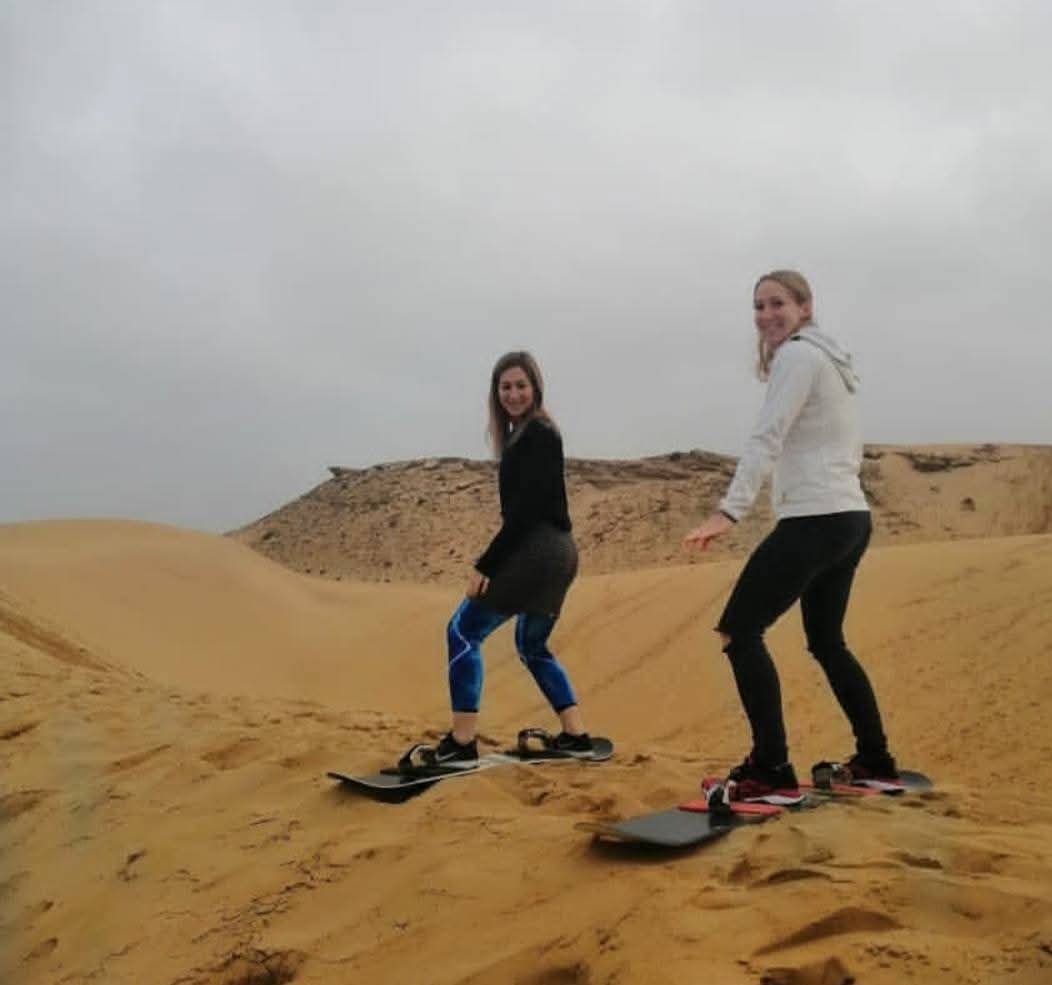 Desert Quad Sandboard Tour in Agadir with Guide