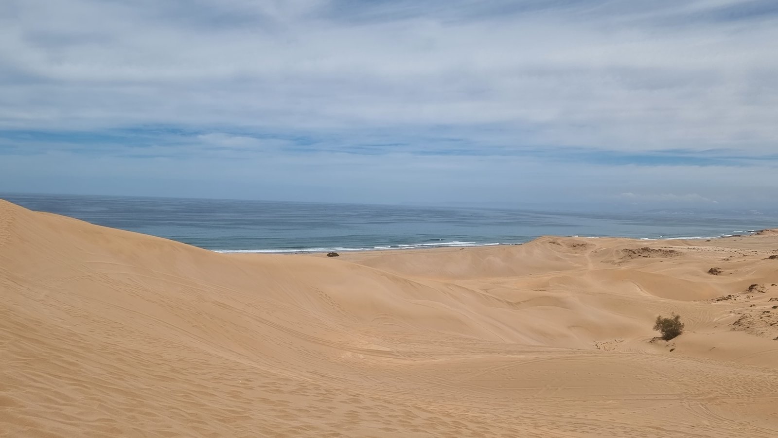 Quad Biking au Coucher du Soleil dans le Désert d'Agadir - Vue panoramique